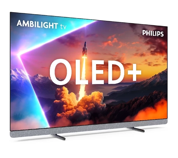 Philips 77OLED910/12 77" OLED 4K 144Hz Google TV Funkcje AI Ambilight Dolby Vision Dolby Atmos Dźwięk B&W HDMI 2.1 - Kup na Raty - RRSO 0%
