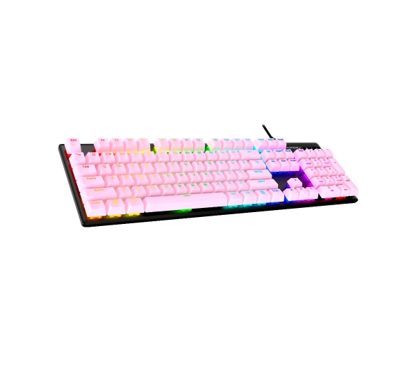 HyperX 519T9AA Materiał PBT Różowy