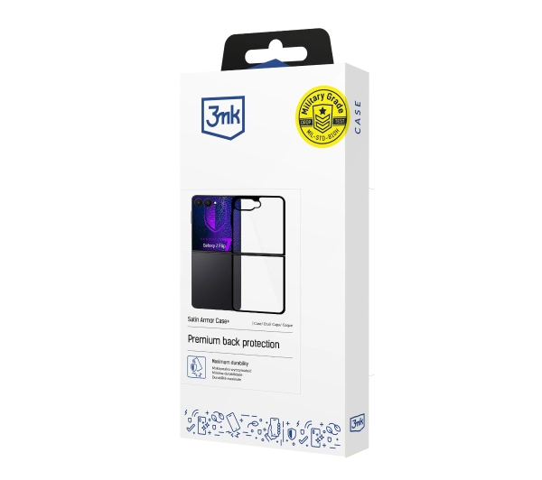 3mk Satin Armor Case+ Flip do Samsung Galaxy Z Flip 7