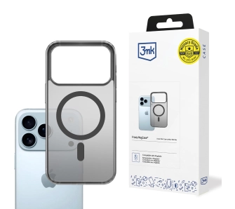 Etui 3mk Frosty MagCase Black do Apple iPhone 17 Pro