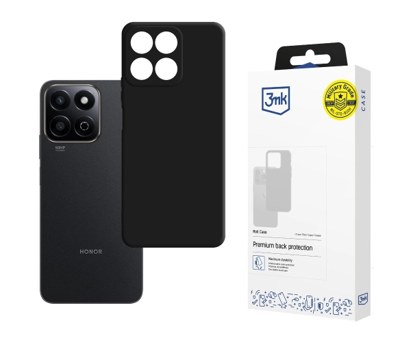 Etui 3MK Matt Case do Honor 200 Smart Czarny
