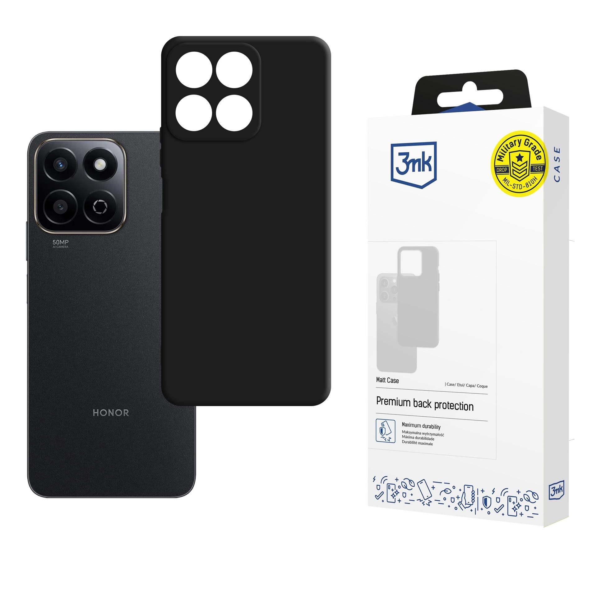 Etui 3mk Matt Case do Honor 200 Smart