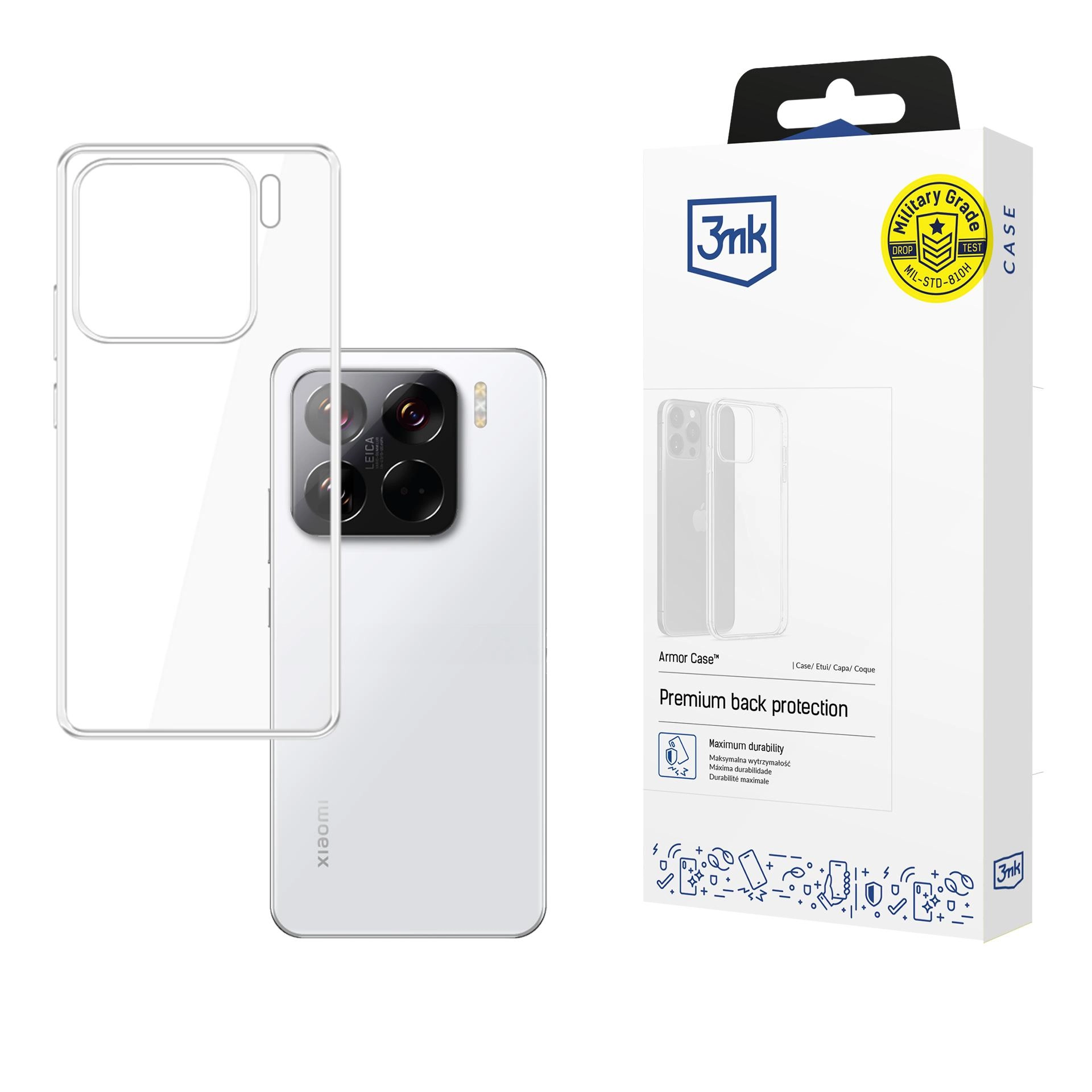 Etui 3mk Clear Case do Xiaomi 15