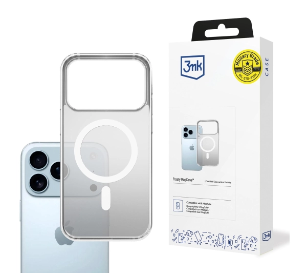 3mk Frosty MagCase White do Apple iPhone 17 Pro Max