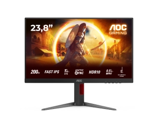 AOC 24G4HA 23.8" Full HD Fast IPS 200Hz 0,5ms MPRT Gamingowy - Kup na Raty - RRSO 0%