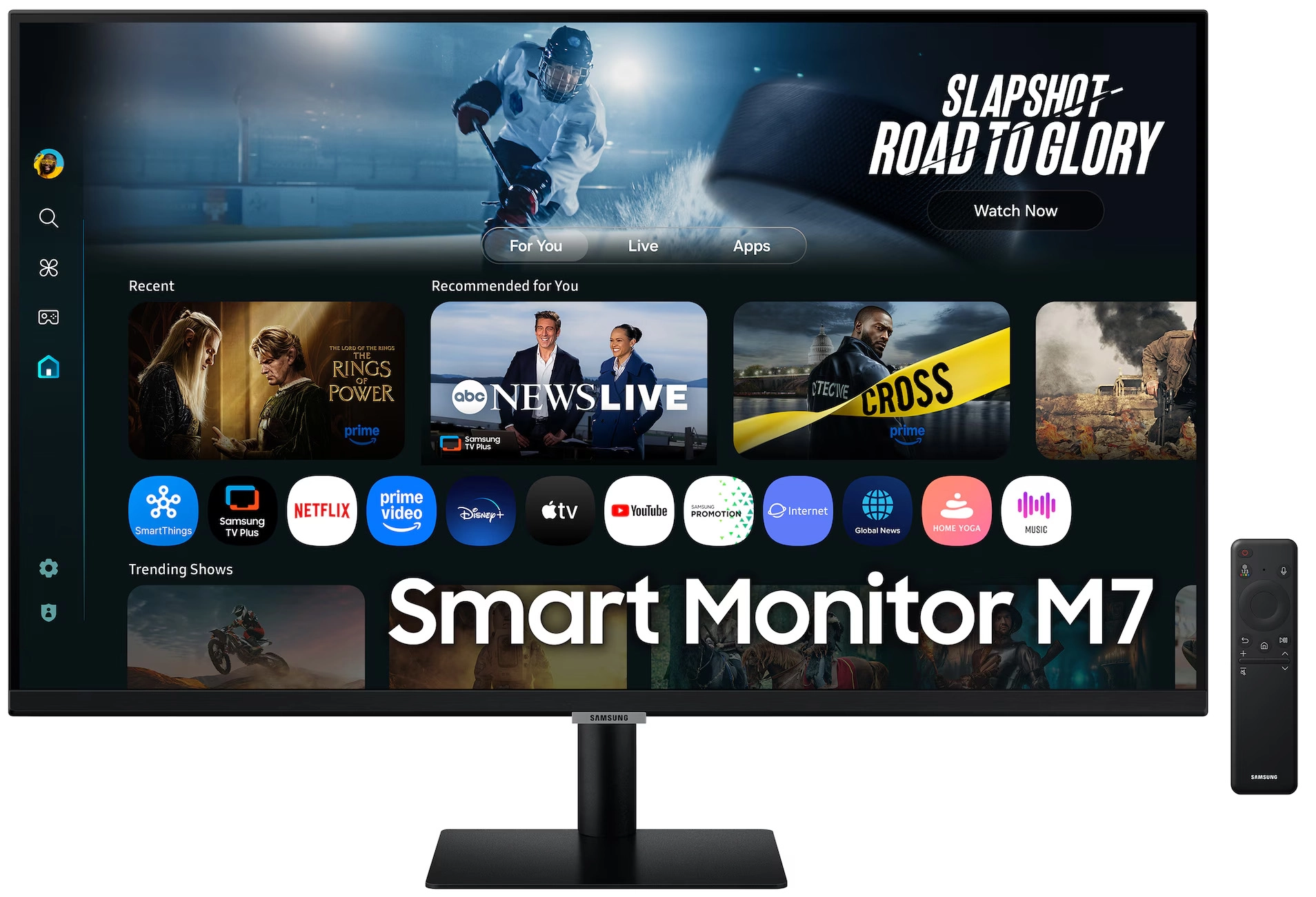 Monitor Samsung Smart M7 S32FM700UU 32" 4K VA 60Hz 4ms Funkcje AI