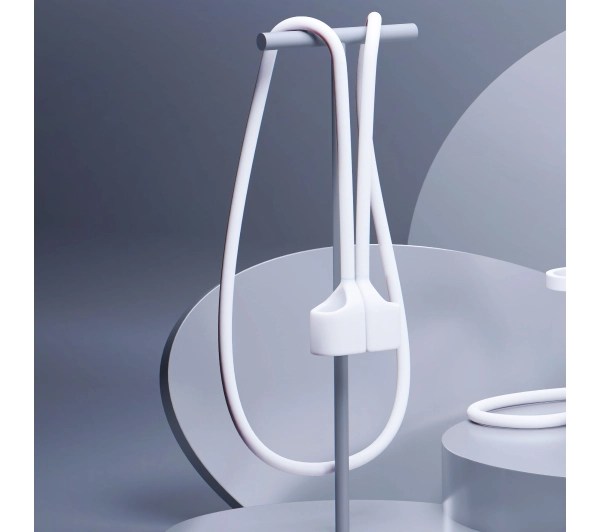 3mk Silicone AirPods Case White do AirPods