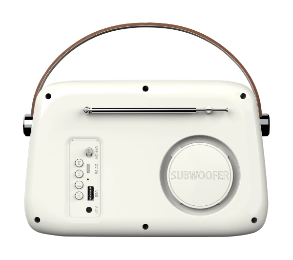 Savio RS-02  Przenośny akumulatorowy Biały 