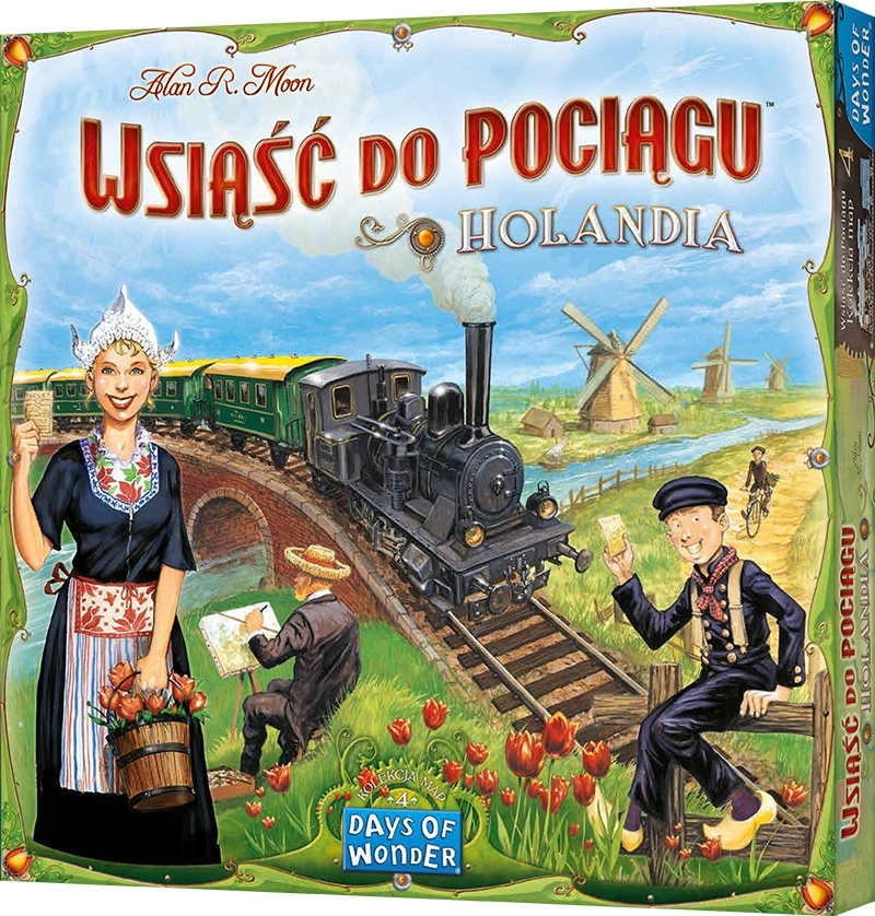 Rozszerzenie do gry Wsiąść do Pociągu Kolekcja Map 4 Holandia