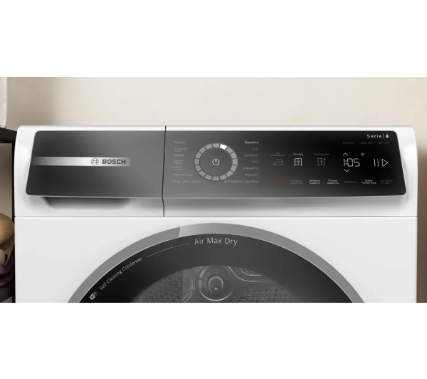 Bosch Serie 8 WRB247DEPL Funkcje AI 62,7cm 9kg Zdalne sterowanie - Kup na Raty - RRSO 0%