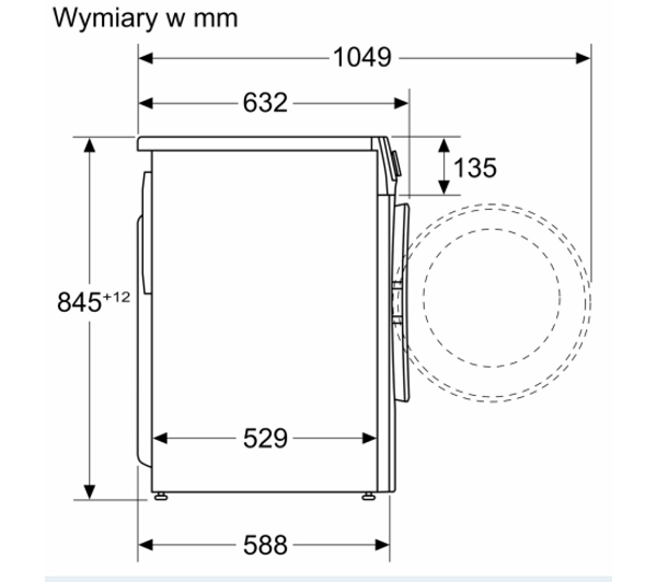 Siemens iQ500 WG54G2Z1PL Funkcje AI 10kg 1400obr/min - Kup na Raty - RRSO 0%