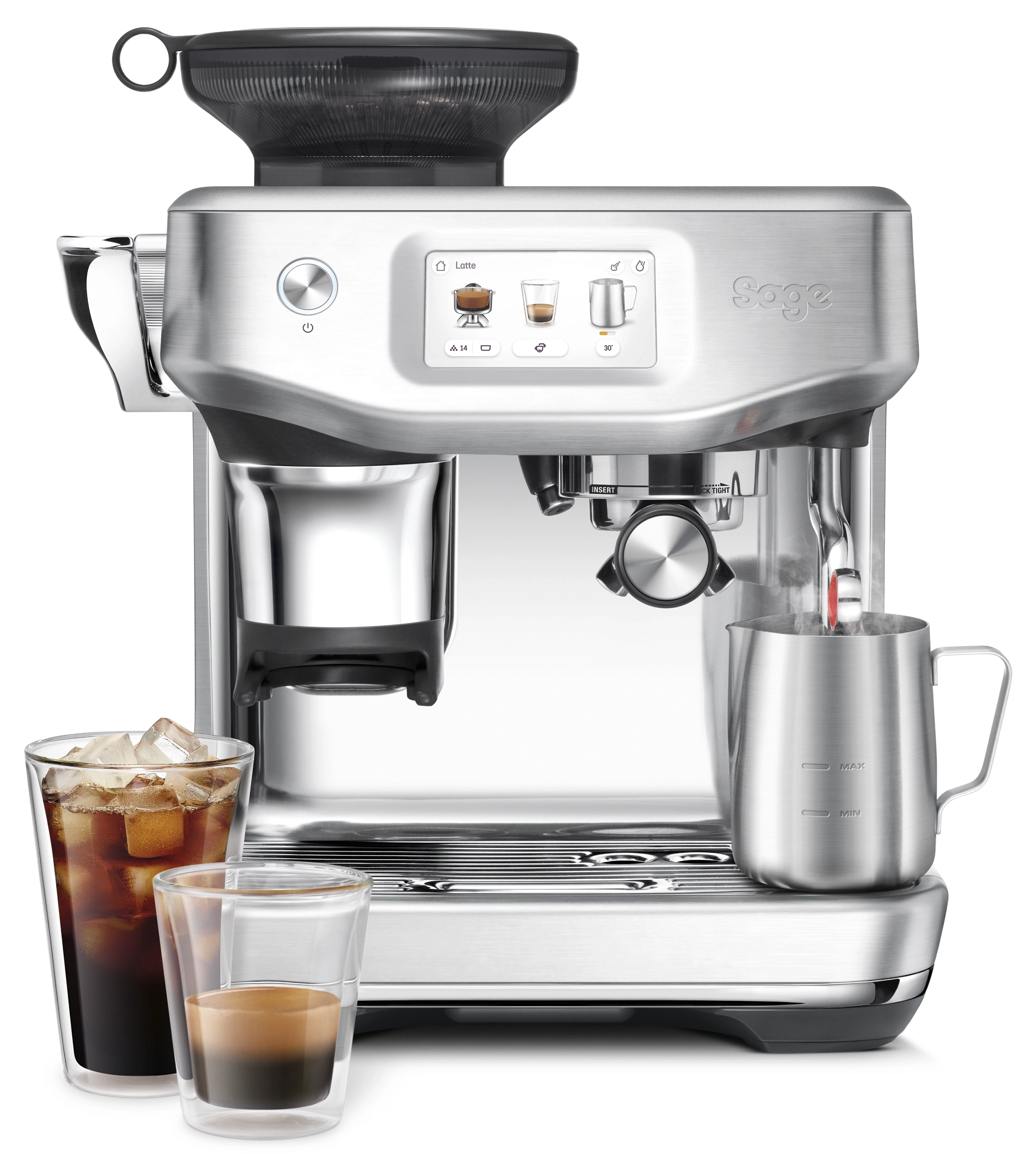 Ekspres kolbowy Sage The Barista Touch Impress SES882BSS