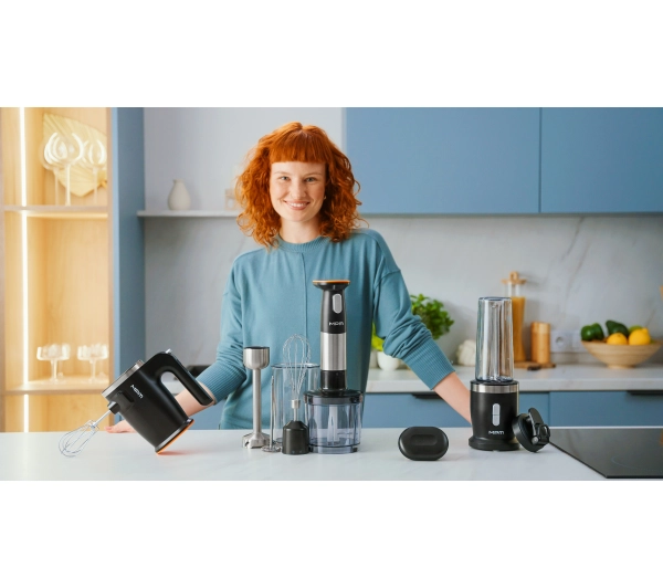 MPM GoFree CMBL-01 180W Mini rozdrabniacz Końcówka do ubijania Końcówka do spieniania