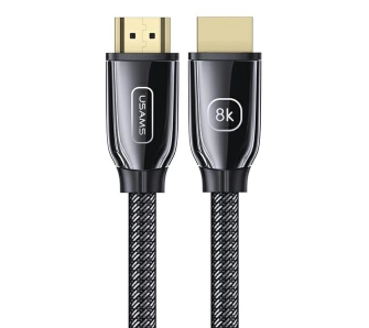 Kabel HDMI USAMS SJ497HD01 8K UHD 2m Czarny