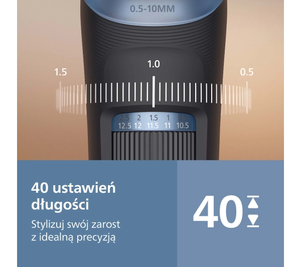 Philips Seria 3000 BT3665/15 2 nasadki 80min