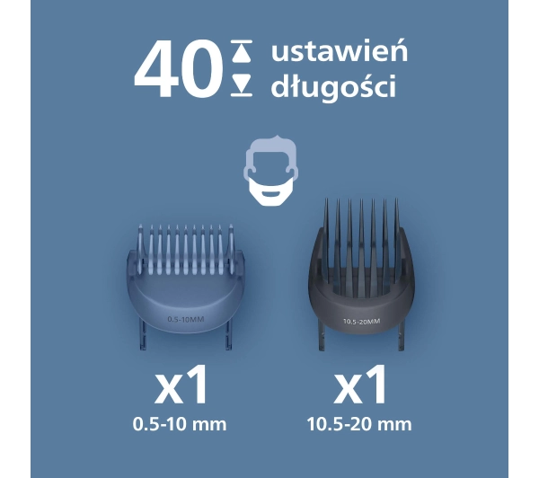 Philips Seria 3000 BT3665/15 2 nasadki 80min