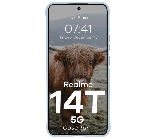 Bizon Tur do Realme 14T 5G Jasnoniebieski