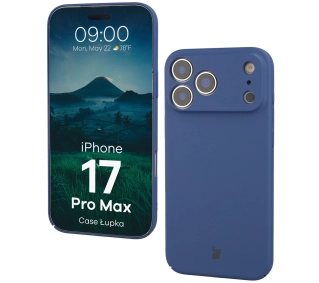 Bizon Łupka do Apple iPhone 17 Pro Max Niebieski