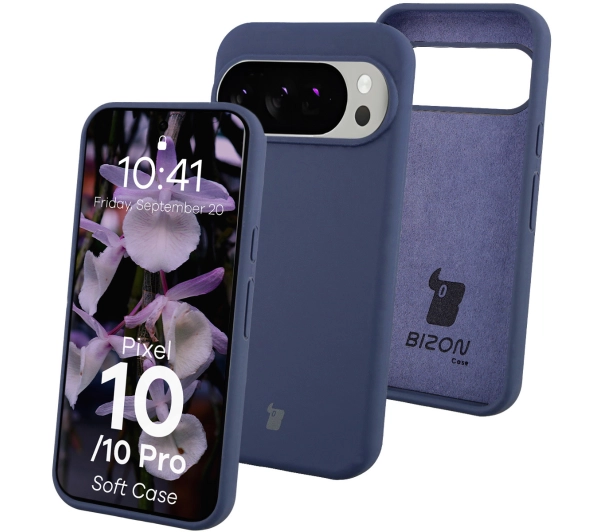 Bizon Soft do Google Pixel 10 / Google Pixel 10 Pro Granatowy