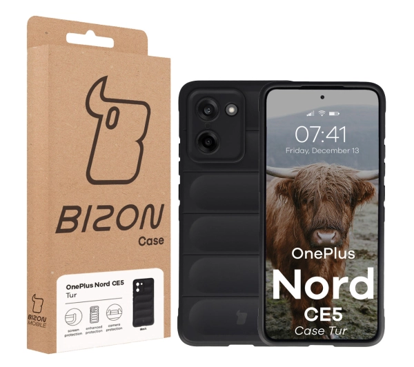 Bizon Tur do OnePlus Nord CE5 5G Czarny