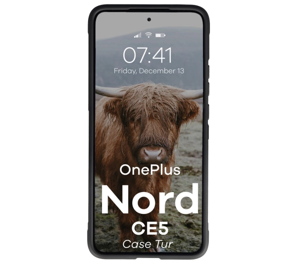 Bizon Tur do OnePlus Nord CE5 5G Czarny