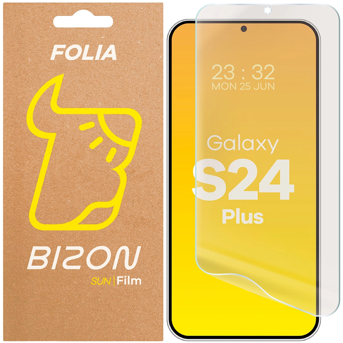 Folia ochronna Bizon matowa Film Sun do Samsung Galaxy S24 Plus