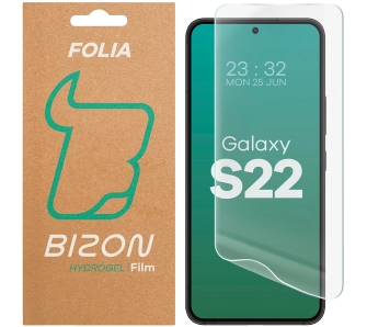 Folia hydrożelowa Bizon na ekran Hydrogel Front do Samsung Galaxy S22 1 sztuka