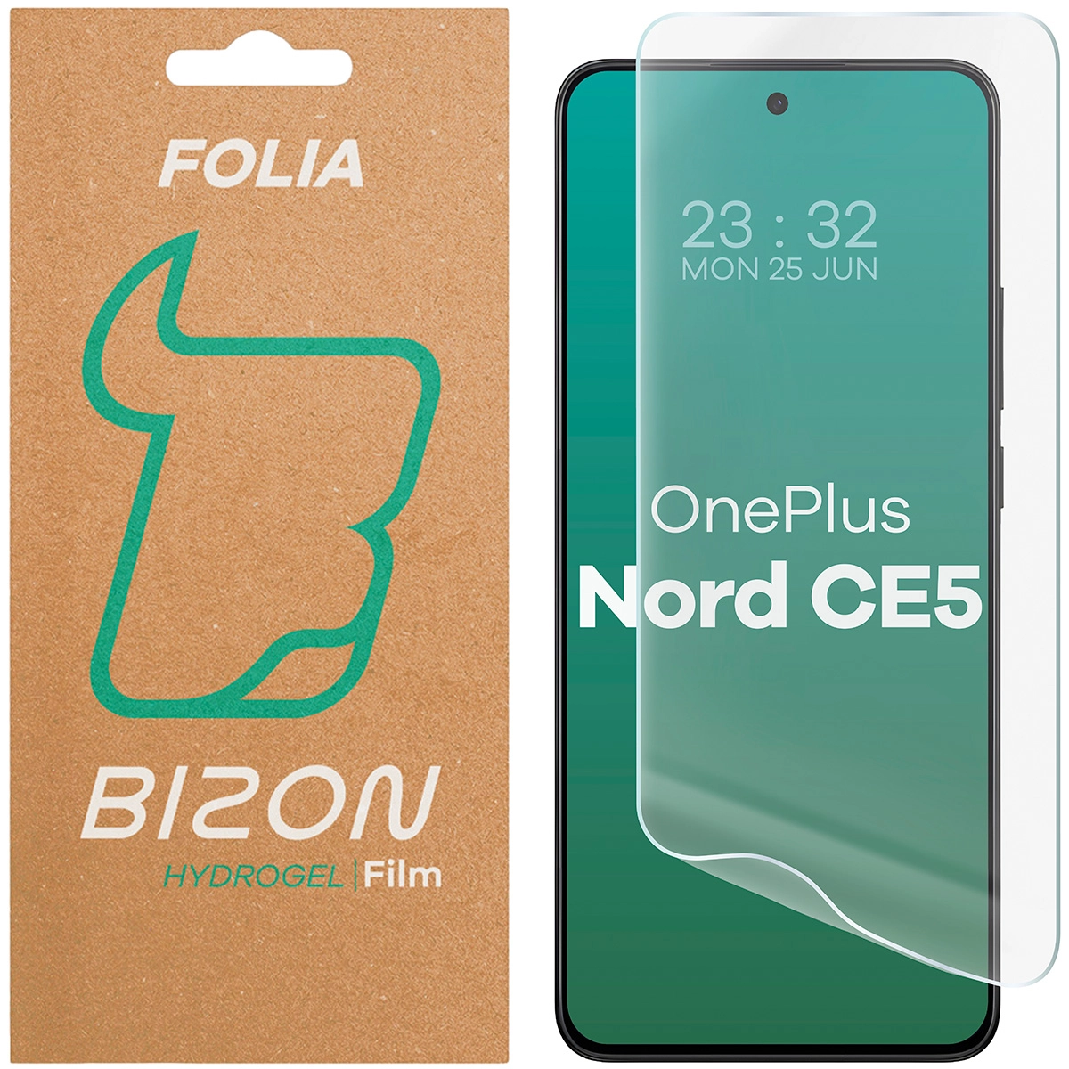 Folia hydrożelowa Bizon na ekran Hydrogel Front do OnePlus Nord CE5 1 sztuka