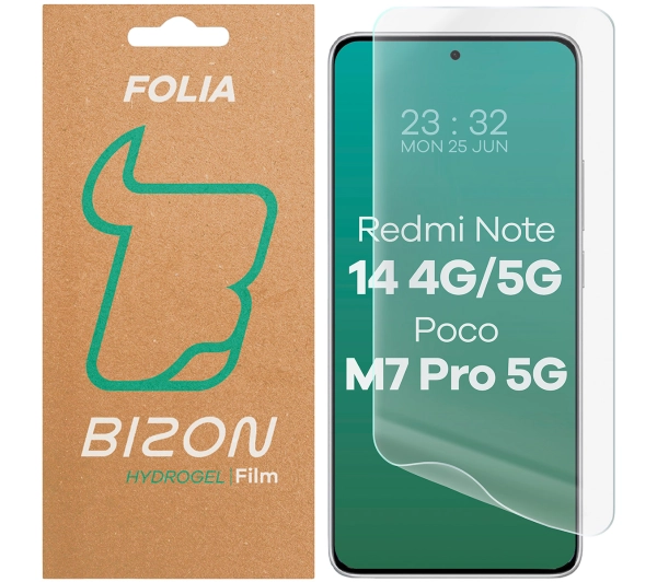 Bizon na ekran Hydrogel Front do Xiaomi Redmi Note 14 4G/5G 1 sztuka