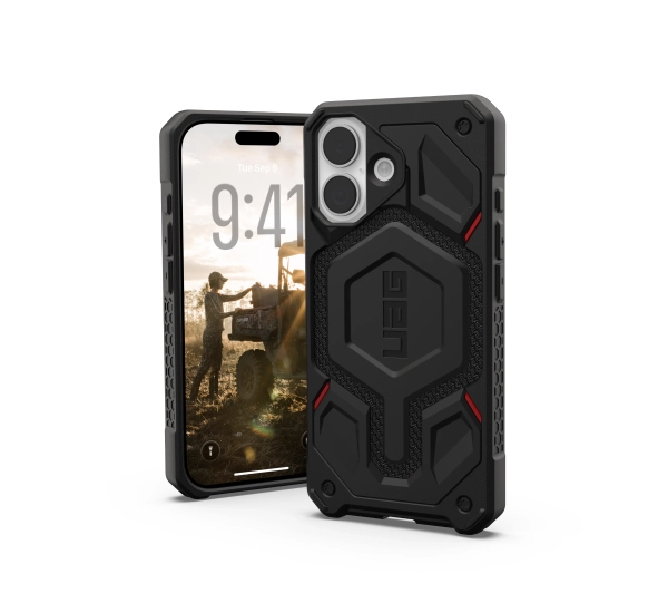 Etui UAG Monarch Pro MagSafe do Apple iPhone 17 Kevlar Czarny