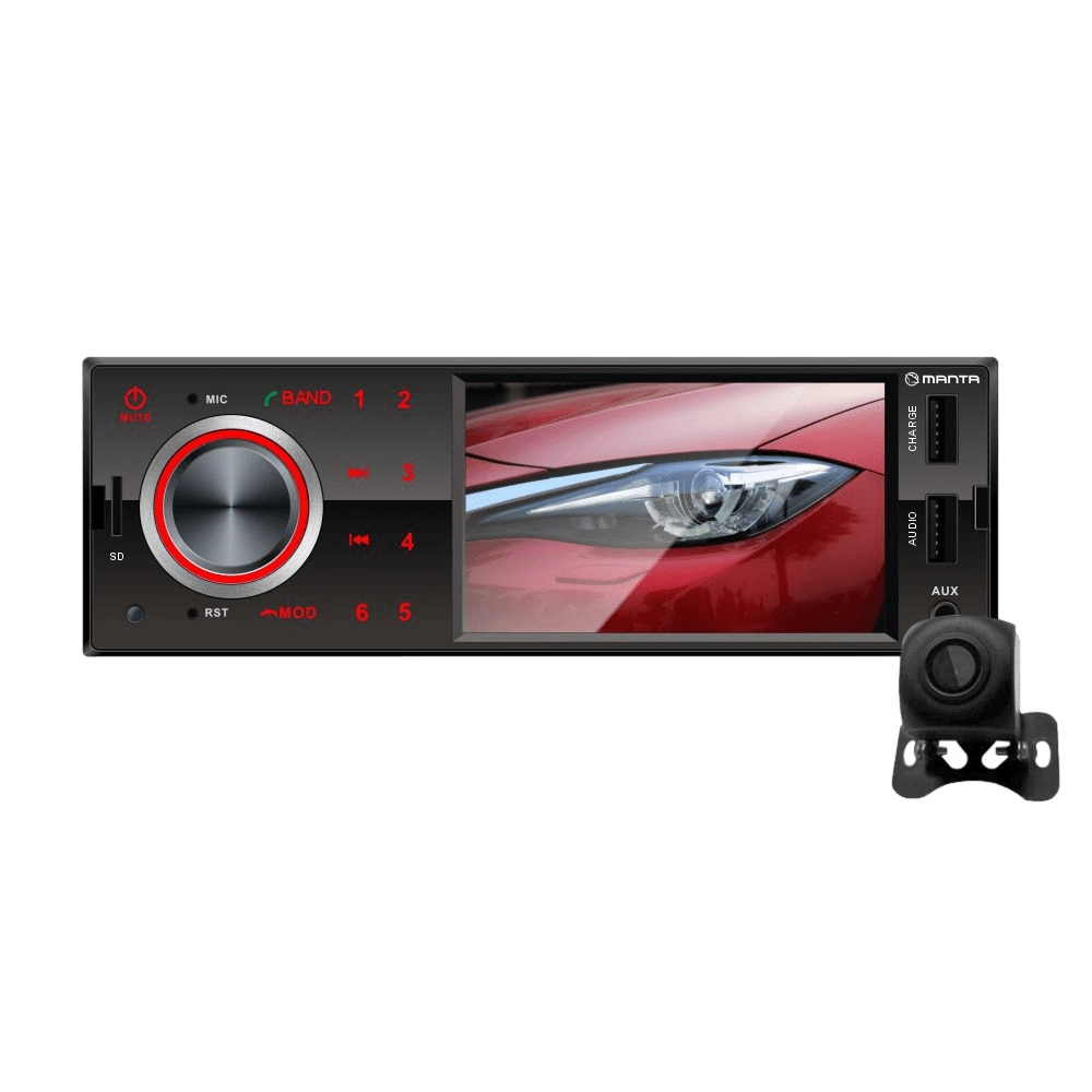Radioodtwarzacz samochodowy Manta Toronto II RS5502 z USB 4" 4x50W Bluetooth