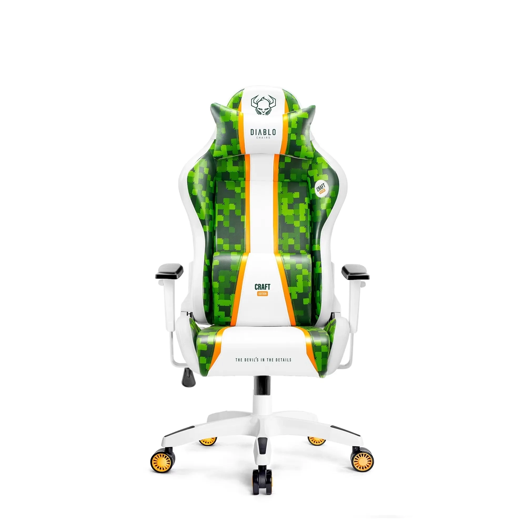 Fotel Diablo Chairs X-One 2.0 Small do 90kg Skóra ECO Craft Edition