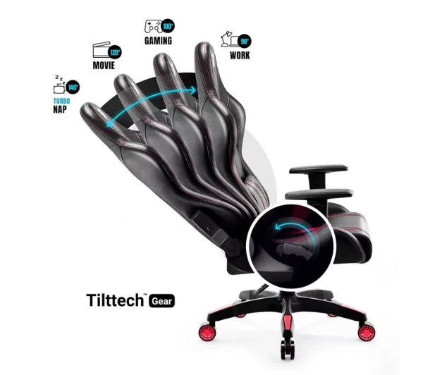 Diablo Chairs X-One 2.0 Small do 90kg Skóra ECO Craft Edition - Kup na Raty - RRSO 0%