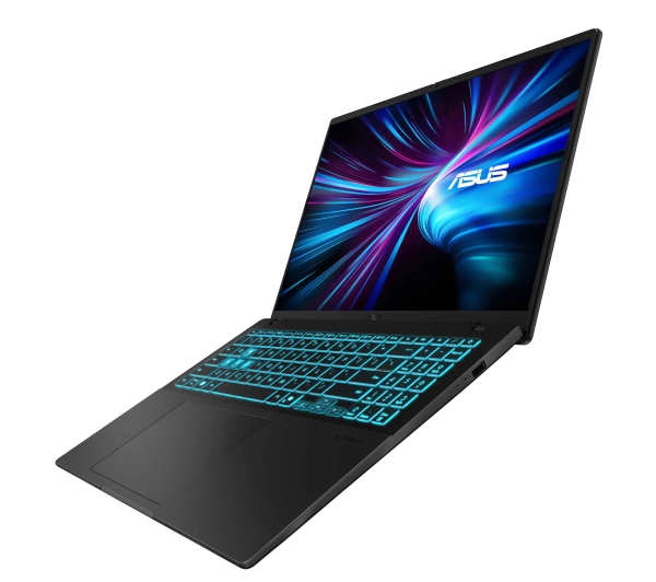 ASUS V16 V3607VH-RP011W 16'' 144Hz Core 5 210H 16GB RAM 512G Dysk SSD RTX5050 DLSS4 Win11 Czarny Funkcje AI - Kup na Raty - RRSO 0%