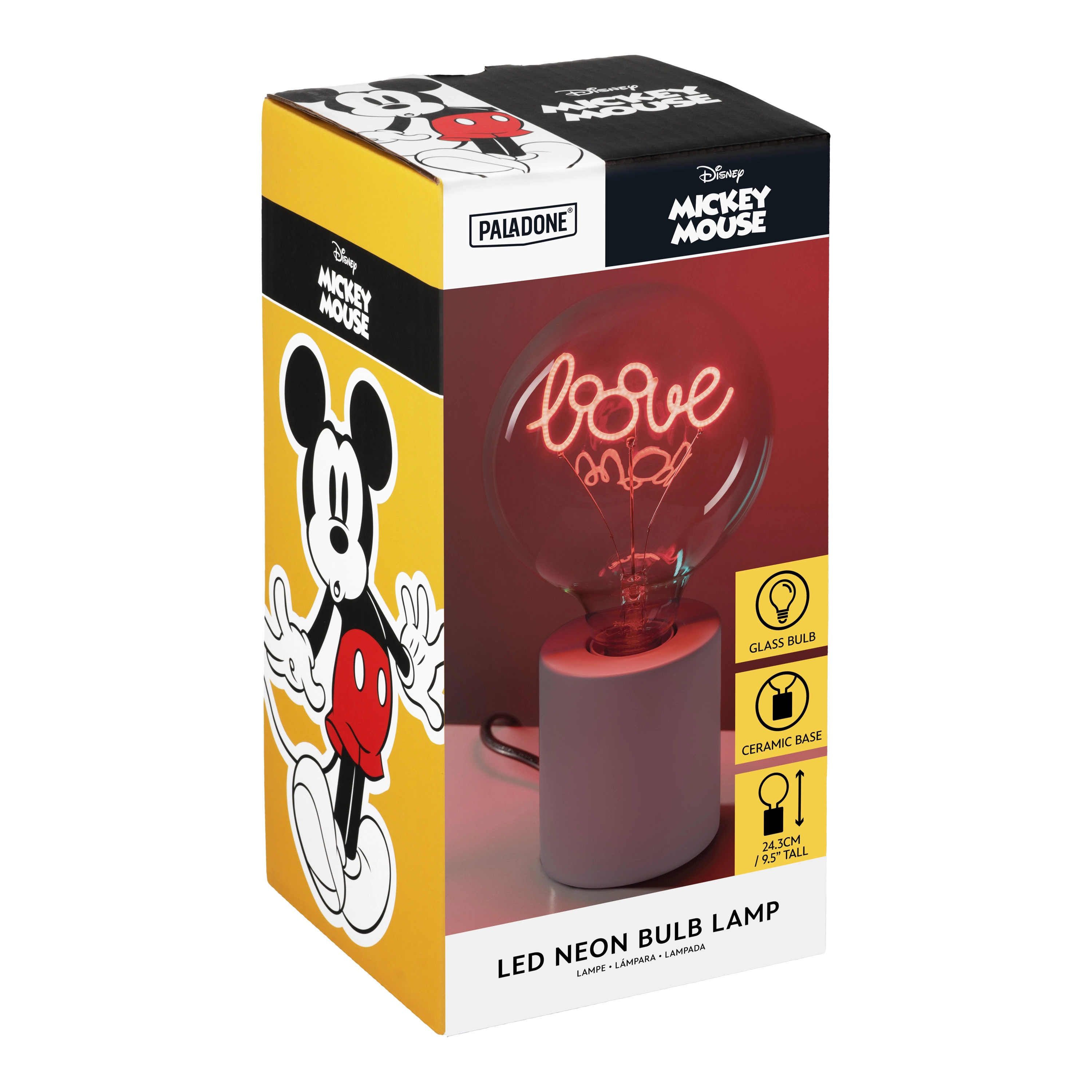 Lampka Paladone LED Neon Bulb Lamp  Mickey Mouse