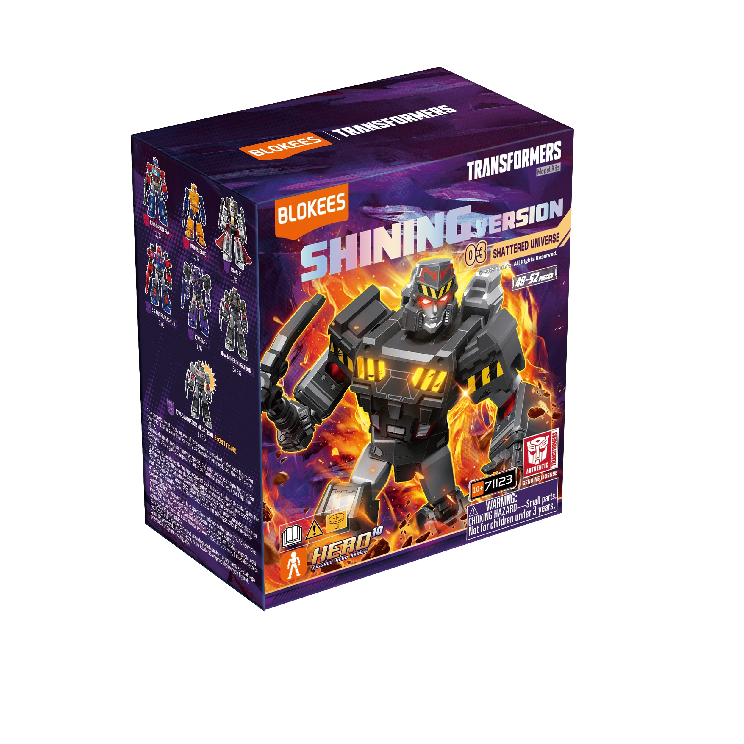 Model do składania Blokees Transformers Shining Version - Shattered Universe