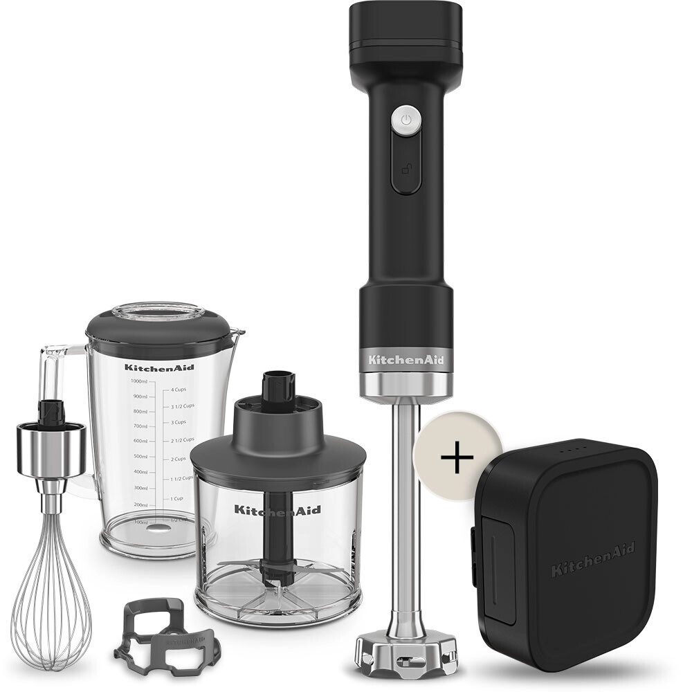 Blender KitchenAid Go 5KHBRV75BM Rozdrabniacz Końcówka do ubijania