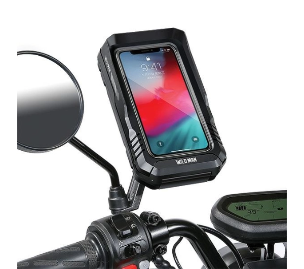 Torba rowerowa na kierownicę WILDMAN FK3 Czarny