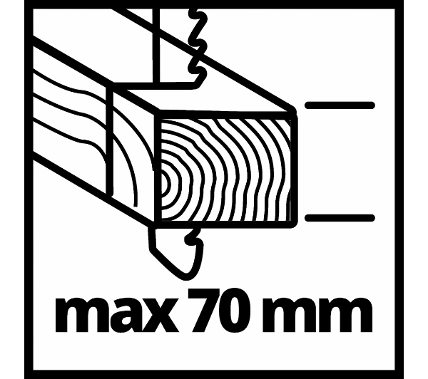 Einhell TC-JS 18/70 Li (1×2,5Ah) - Kup na Raty - RRSO 0%