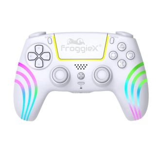 Pad FroggieX FX-P5-GP2-W do PS5 Bezprzewodowy Biały