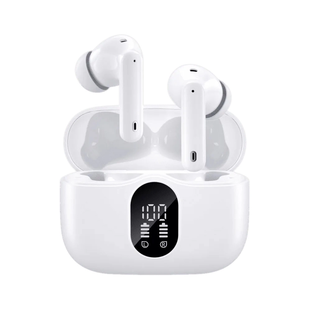 Słuchawki bezprzewodowe Manta  TWS Rytmo PRO Bluetooth 5.3 Biały