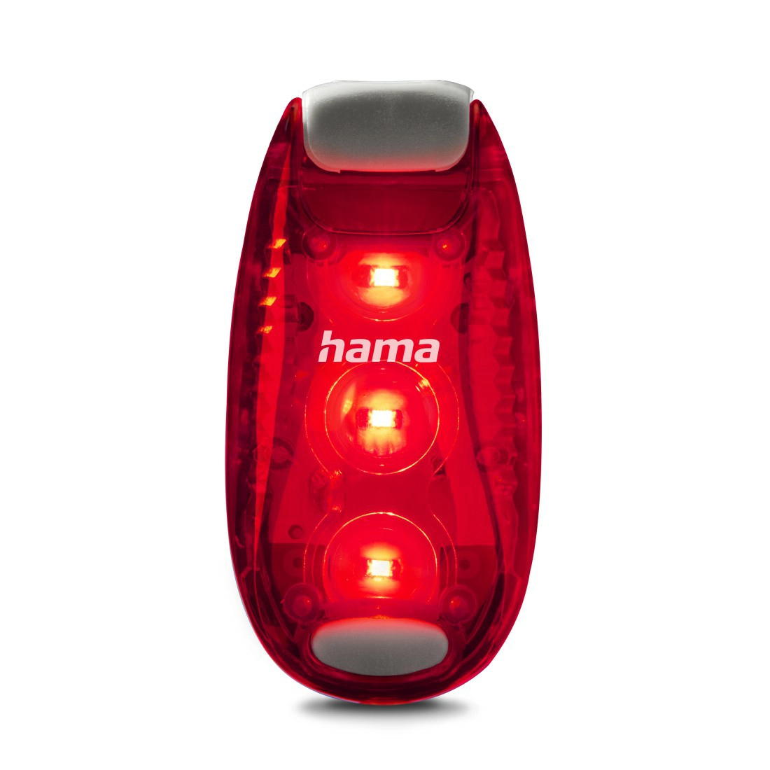 Lampa rowerowa Hama 228618 Ostrzegawcza Z Klipsem 2szt.