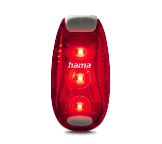 Lampa rowerowa Hama 228618 Ostrzegawcza Z Klipsem 2szt.