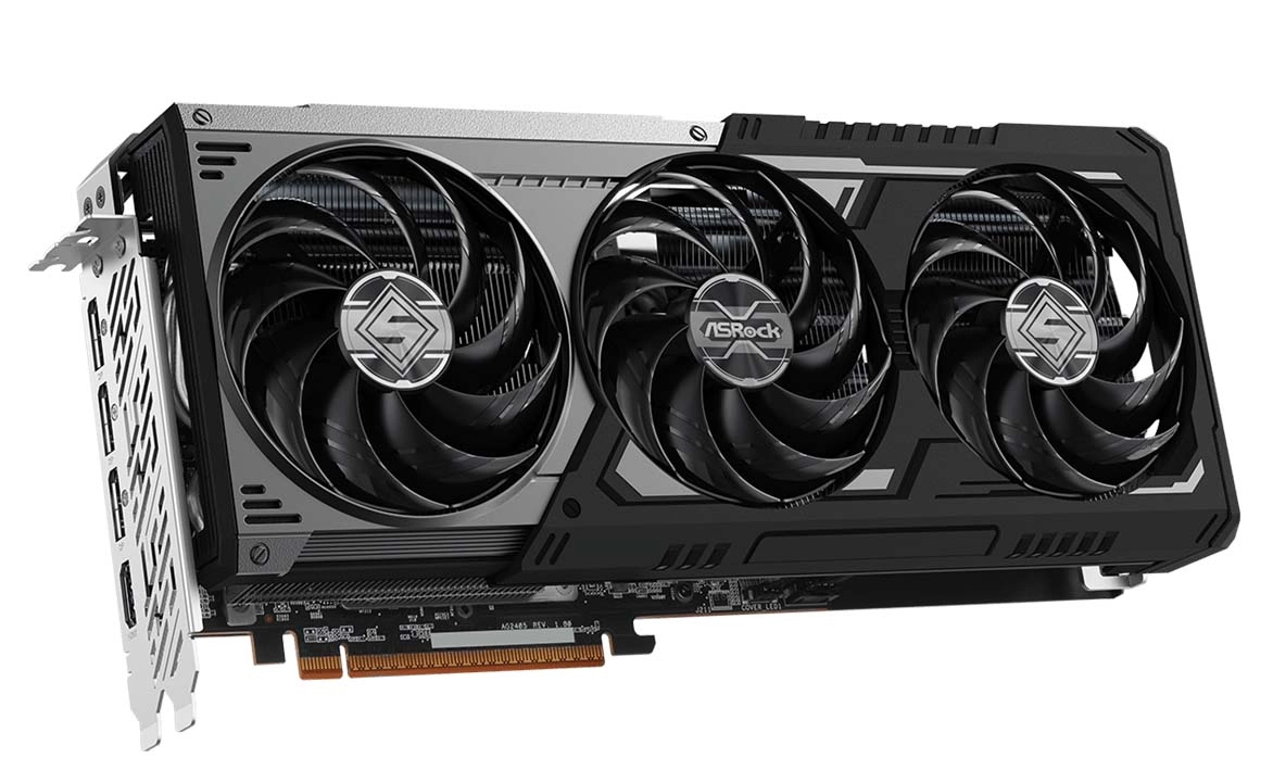 Karta graficzna ASrock Radeon RX 9070 XT Steel Legend Dark 16GB