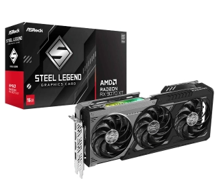 ASrock Radeon RX 9070 XT Steel Legend Dark 16GB GDDR6 256bit FSR - Kup na Raty - RRSO 0%