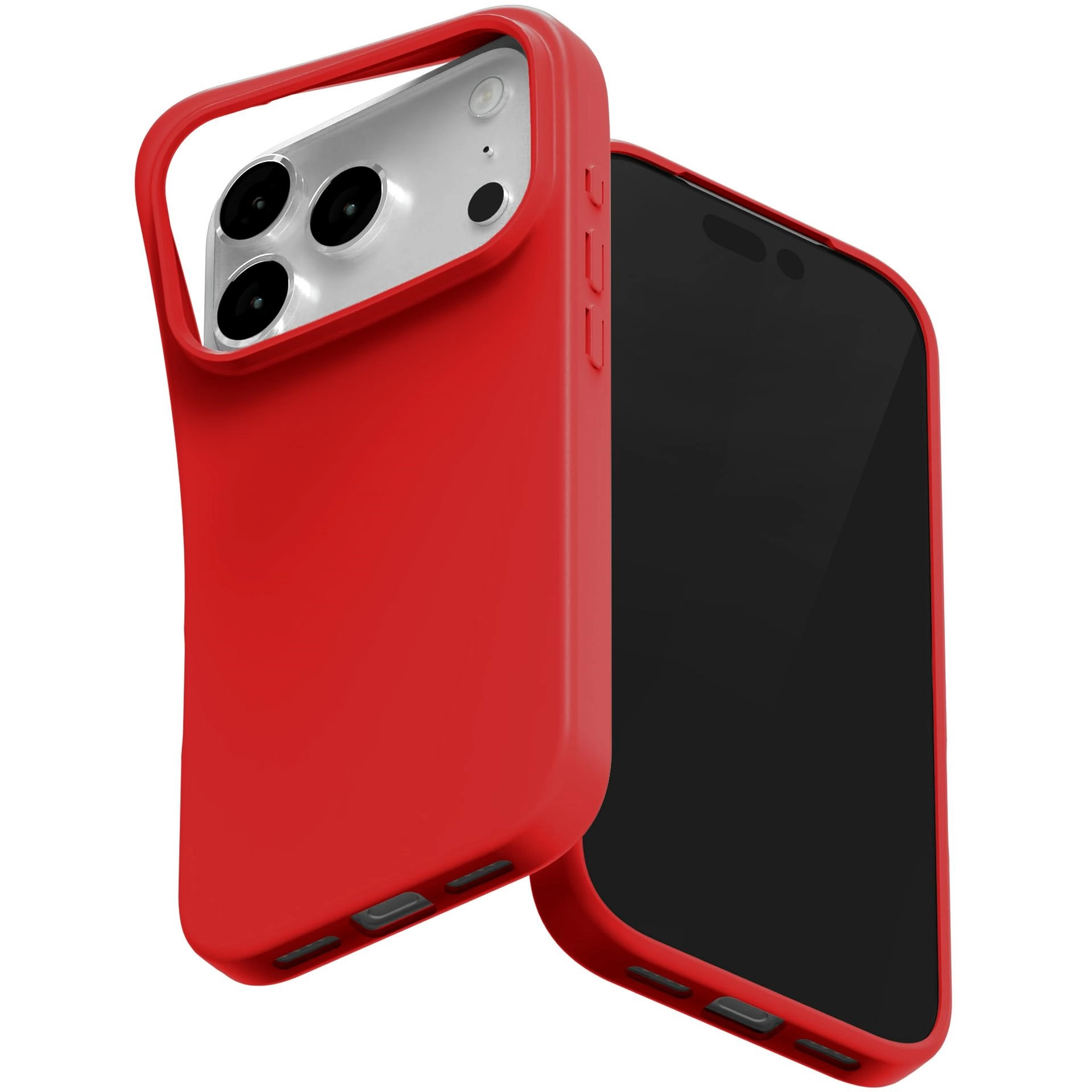 Etui Mercury Soft do iPhone 17 Pro Czerwony