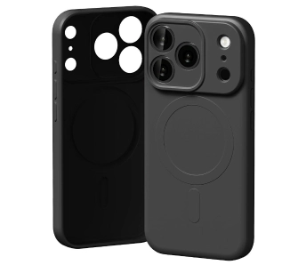 Etui Mercury Semi-Silicone MagSafe do iPhone 17 Pro czarny