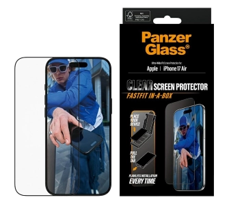 Szkło hartowane PanzerGlass Ultra-Wide Fit Fastfit do iPhone Air