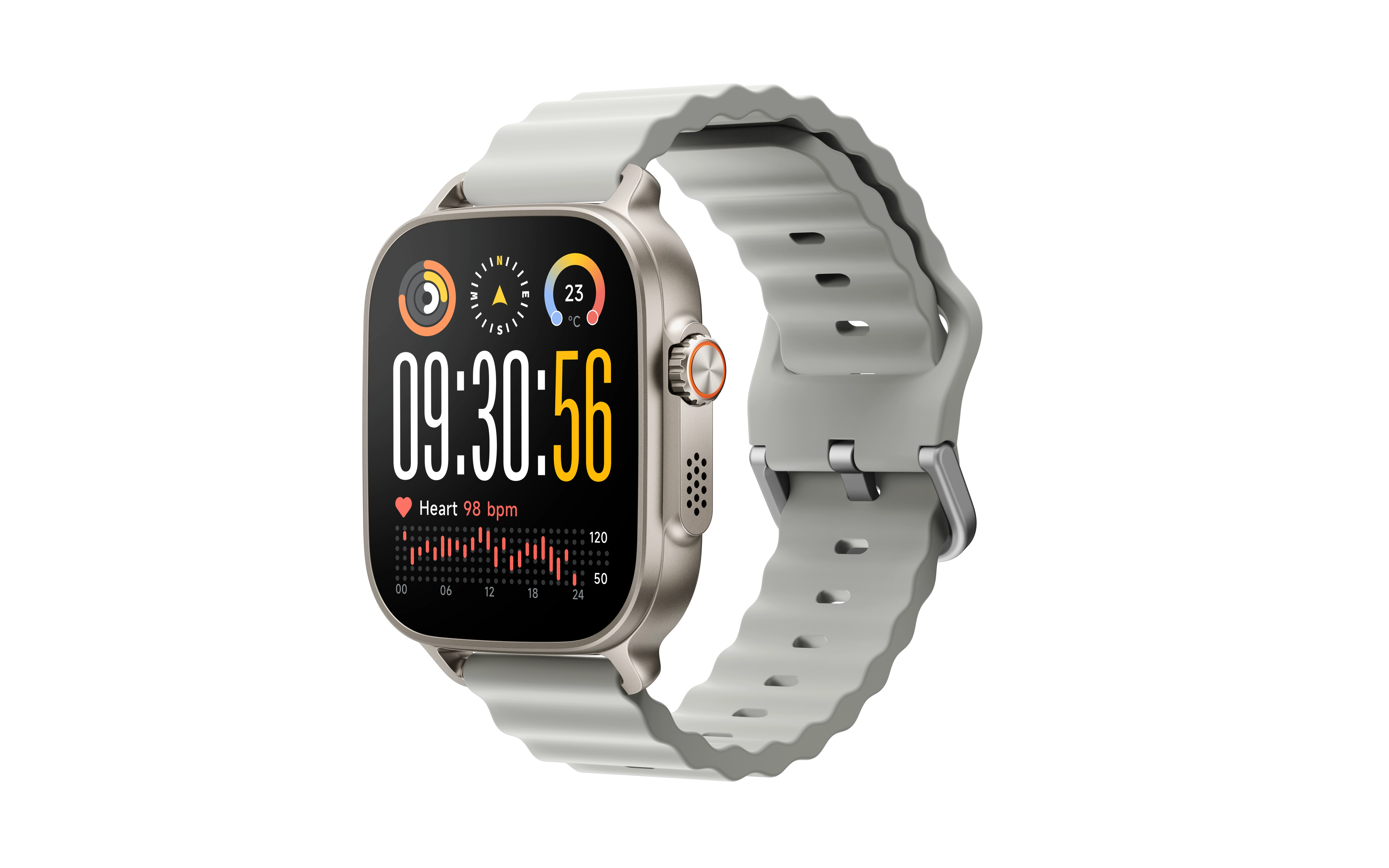 Smartwatch realme Watch 5 42mm Srebrny