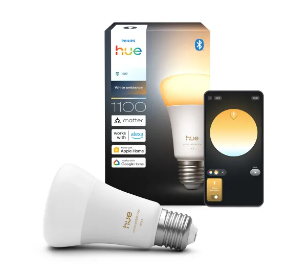 Inteligentne oświetlenie - Philips Hue White Ambiance A60 E27 1100